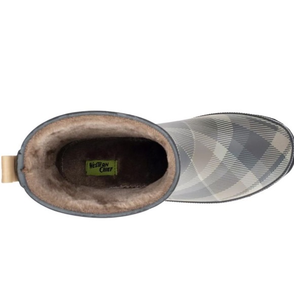 Western Chief Terra Plaid Shorty Rainboot - Picture 4 of 4